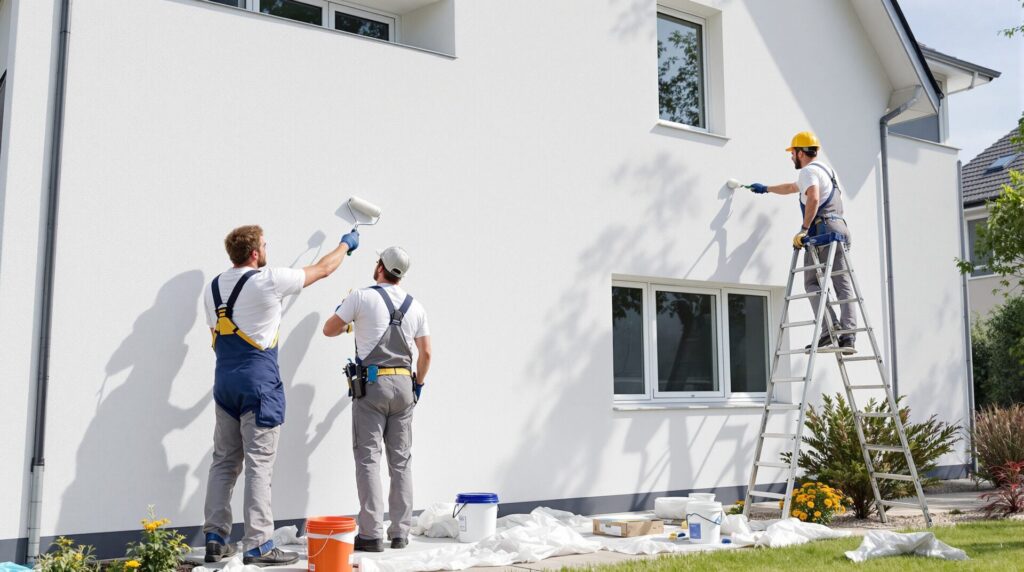 combien coute la peinture d'une maison